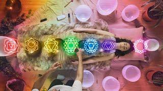 Body Attunement Sound Bath | Chakra Balancing Music for Meditation & Sleep [Unintentional ASMR]