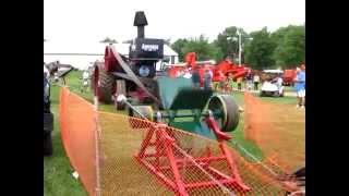 Advance steam engine running the Bakers Fan, testing for power