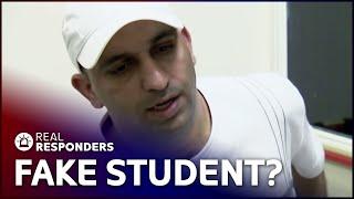 Immigration Officer Stops Man Claiming To Be A Student | UK Border Force | Real Responders