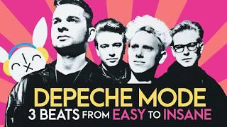 Analyzing Depeche Mode's Drums - 3 Beats from EASY to INSANE