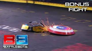 TOO MUCH SPIN FOR TV? | World Championship Bonus fight | Captain Shrederator & Rotator | BattleBots