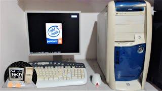 ALBATRON PC Intel P4 HT 3.0Ghz Prescott Start Windows XP Professional in the Year 2024 - Short Video