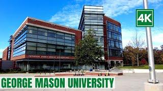 George Mason University Campus Tour [4K] | Walk With Me