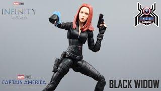 Marvel Legends BLACK WIDOW The Infinity Saga Captain America Winter Soldier MCU Figure Review