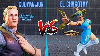CodyMajor (Cody) vs El Chakotay (Mika) SFV Ranked Set