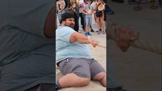 400lbs Mover VS 330lbs Strongman in Tug of War