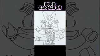 How To Draw LORD GARMADON | Ninjago #shorts #drawing #lordgarmadon #ninjago