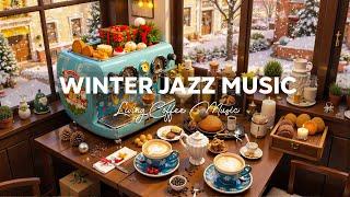 Winter Living Coffee Jazz - Soft Jazz Playlist & Bossa Nova ~ Background Music for Relax,Study,Work