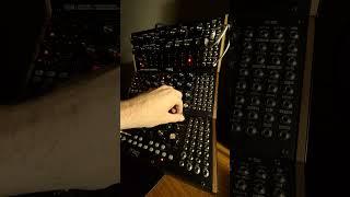 Moog Dfam and Moog Mother 32 industrial beat