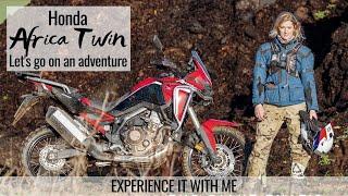 Africa Twin CRF 1100L first ride review off road on muddy UK green lanes, plus learning power turns