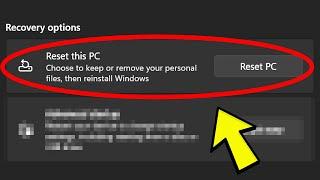 How to Reset Windows 11 without Losing Files