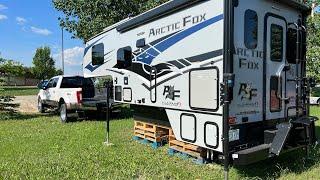 How To Load A Truck Camper 2022 Arctic Fox 1150