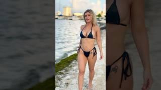 Do you like leather bikinis?  #beach #beachvibes #short #shorts #shortvideo #shortsfeed