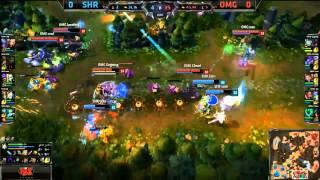 OMG Gogoing Insane Rumble Ult Flank - SHR vs OMG Game 1 (S4 Worlds)