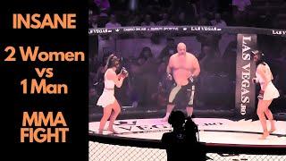 2 Women vs 1 Man in MMA Professional Fight: Who Wins?