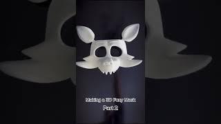 Making A 3D FNAF Foxy Mask! (Part 2)