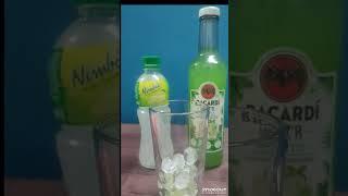 Bacardi Mojito mixing with 7up Nimbozzz #moctail #mojito #drink