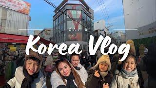 KOREA TRAVEL VLOG DAY5//HONGDAE SHOPPING STREET