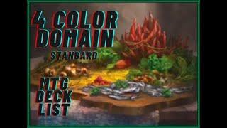 Bloomburrow Standard 4 Color Domain MTG Arena