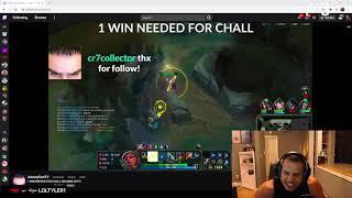 Tyler1 spectates JohnnyFastTV 1 win from Challenger with 2 minutes left of Season 11