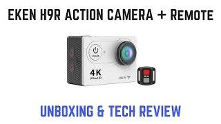 Eken H9R 4K Action Camera + Remote | Unboxing and Tech Review