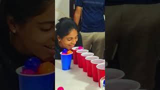 BLOW THE BALL CHALLENGE #shorts #family #funny #trending #games #challenge