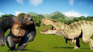 MONSTER MOVIE : KING KONG VS VASTATOSAURUS VS T REX  - JWE 2