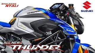 SUZUKI MANTAP BRONEW SUZUKI THUNDER 2025 DISAIN KEREN HARGA MURAH | MOTOR TERBARU 2024