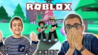 BUĞRA VE BERAT İLE PAİNTBALL OYUNU OYNADIK!! BIG PAINTBALL ROBLOX