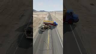 Realistic Highway Car Crash #90 - BeamNG.Drive