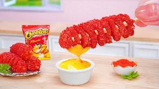  Best Street Food  How To Make Miniature Tornado Potato Cheetos | Tina Mini Cooking