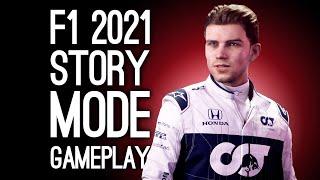 F1 2021 Story Mode First Gameplay: How Much of a Jerk Can You Be? - 1st Hour of Braking Point on PS5