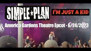 Simple Plan Im Just A Kid Live from Gardon Rocks at Epcot International Flower and Garden Festival