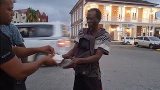 Feeding the homeless + sweet potato peanut punch