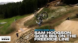 GoPro: Sam Hodgson going HUGE On The Freeride Line at Swatch Nines 2024