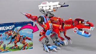 Upgrading a LEGO Mecha T-Rex