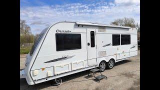 Автодом двуосный,караван,дом на колёсах Elddis Crusader 2008 года  4 места с королевской планировкой