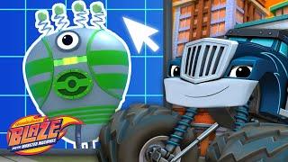 Crusher Builds Robots #18 | Games For Kids | Blaze and the Monster Machines