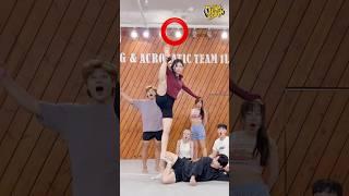 발 위에서 다리찢기⁉️ Balance Challenge