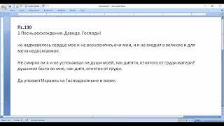 13. Упование на Господа: ложное и Библейское