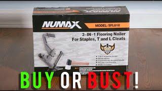 Numax 3-in-1 Floor Nailer Review