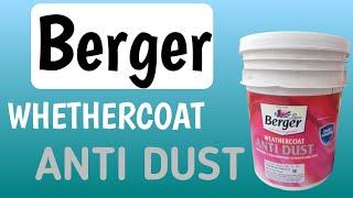 Berger Whethercoat Anti dust Best Finishing Wall |