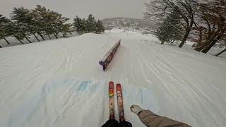 Powder Day in the Park! Hyland Hills MN *POV*