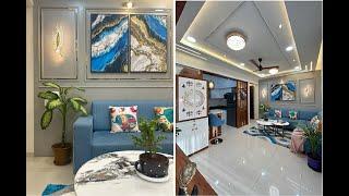 2 BHK Compact Flat Interior Design in Pune | Vision Ace I Tathawade I Pune I Vallabh Interiors