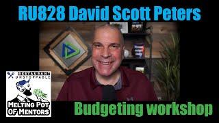 RU830: Budgeting workshop with David Scott Peters