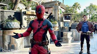 Guardians of the Galaxy: Awesome Dance Off! with Deadpool & Wolverine | Disneyland Resort 2024 4K