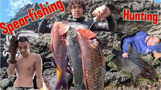 Spearfishing and hunting Hawaii