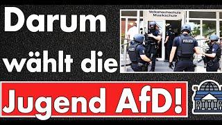 Mut zur Wahrheit: Darum wählt die Jugend AfD! Ein schonungsloser Kommentar was schief läuft.