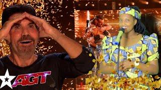 First African Woman WON GOLDEN BUZZER,Simon Cowell SUPRISED alot!amazing! AGT2024 FINALS|BGT