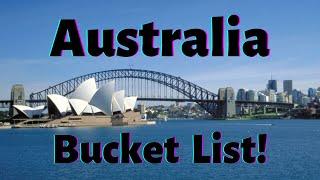 My Ultimate Australia Bucket List! | 20 Things you must do in Australia